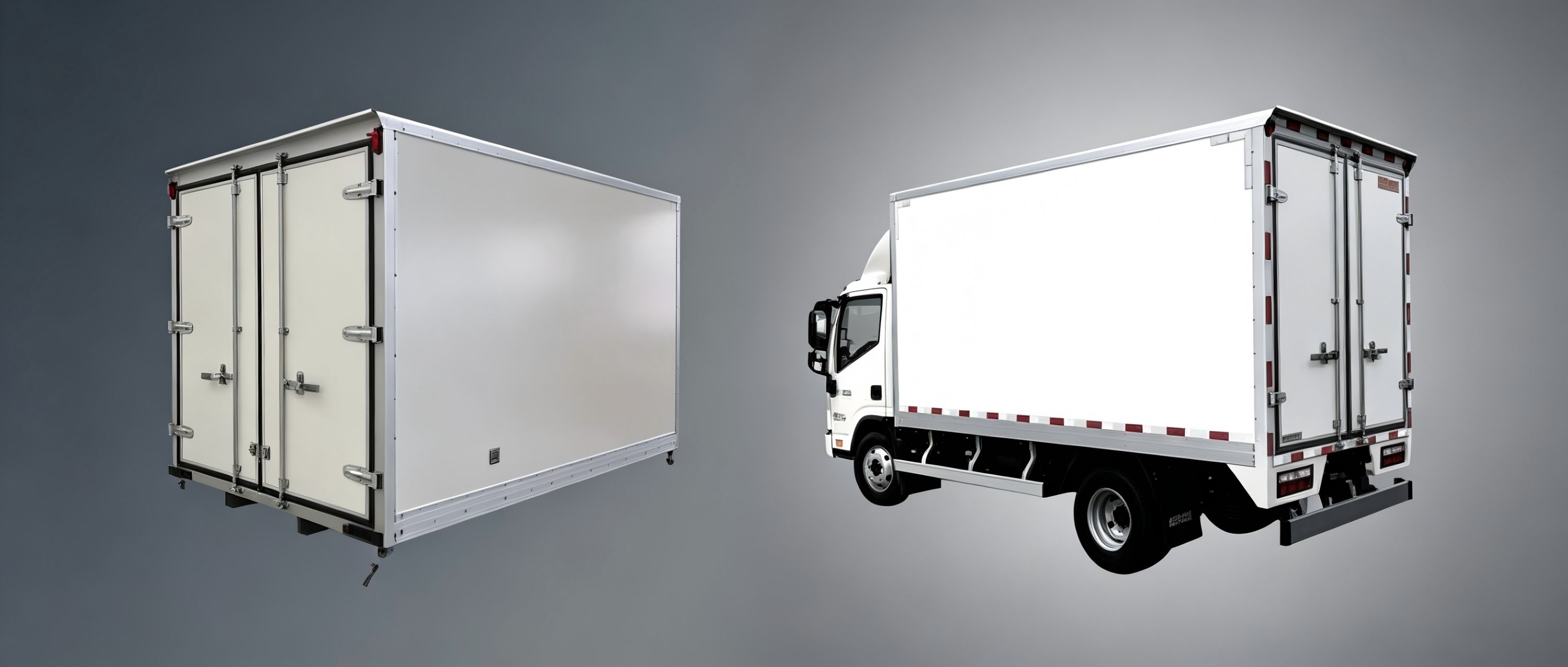 China PET Honeycomb Dry Truck Body manufacturer