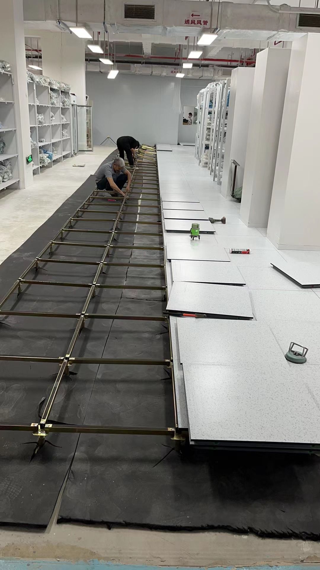 All-steel ceramic antistatic floor manufacturer