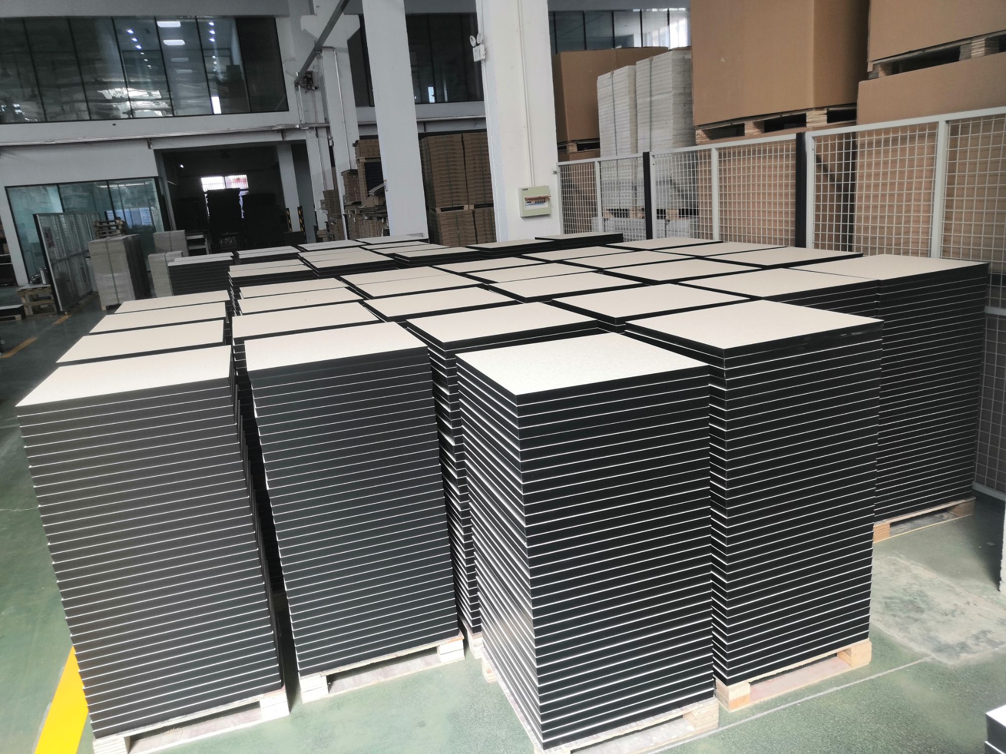 Calcium sulfate antistatic floor factory