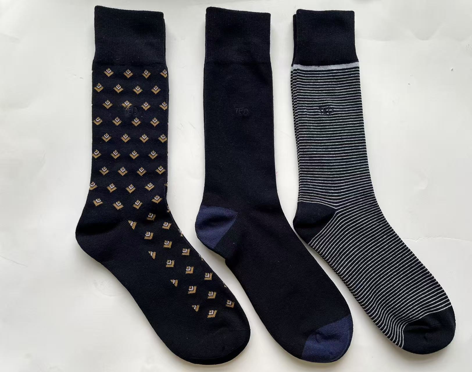 Men Business Casual Socks supplier