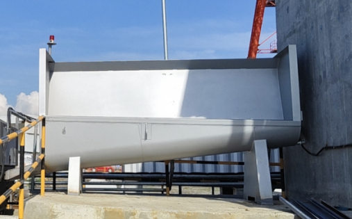 Sand and Gravel Separator Chute solution