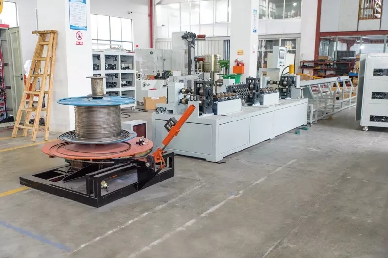 Wire Flattening and Shaping Lines factory