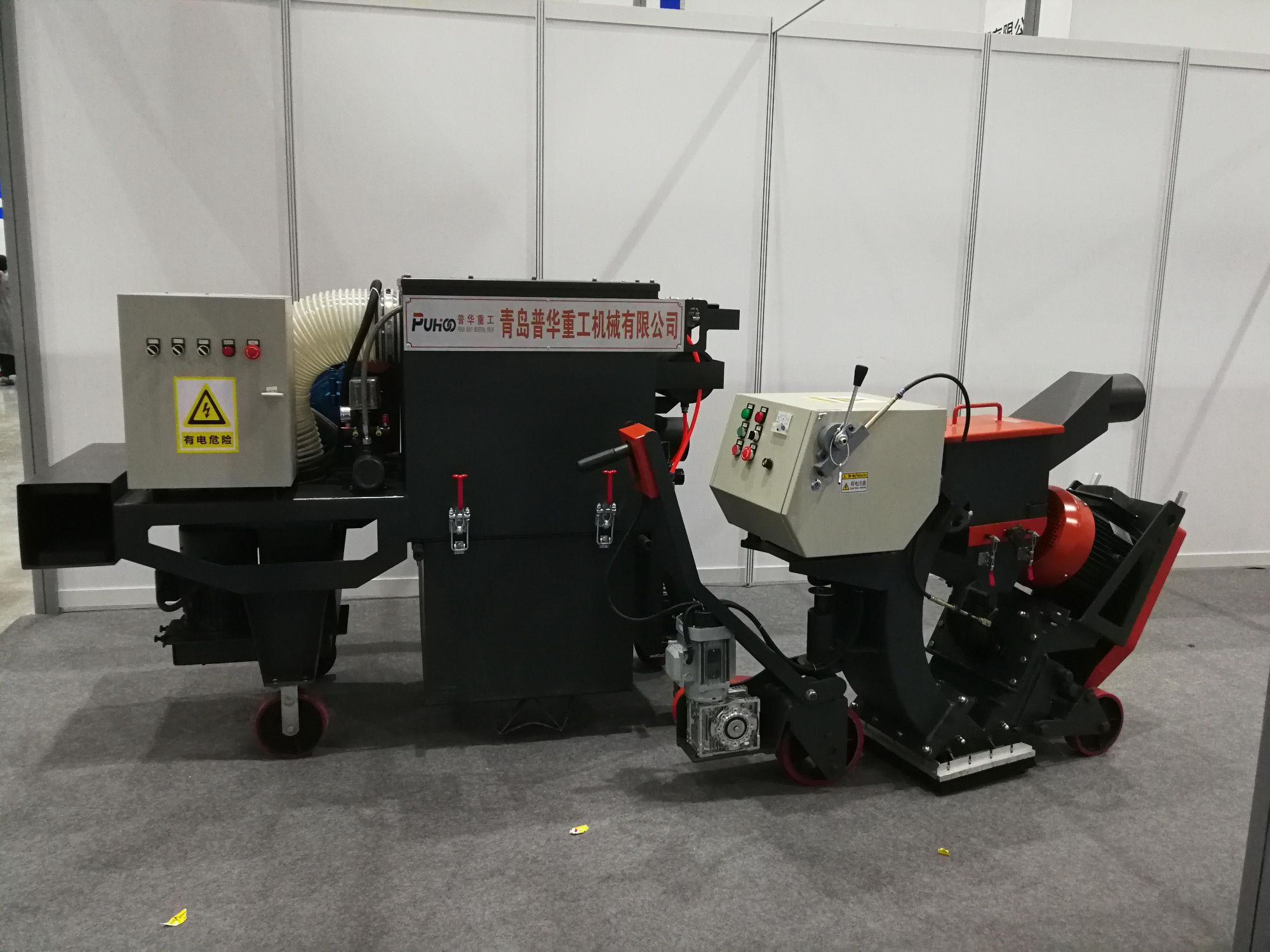 custom Road shot blasting machine solution