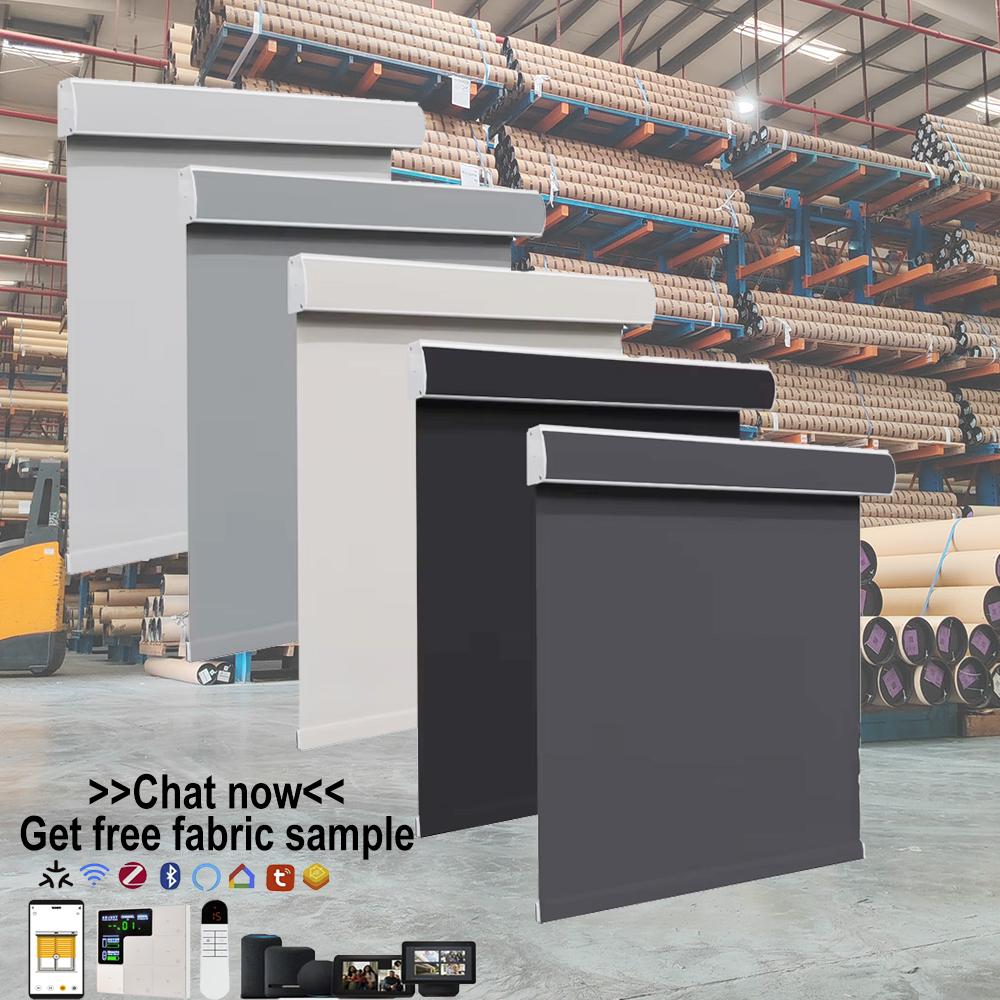 China motorized roller shades