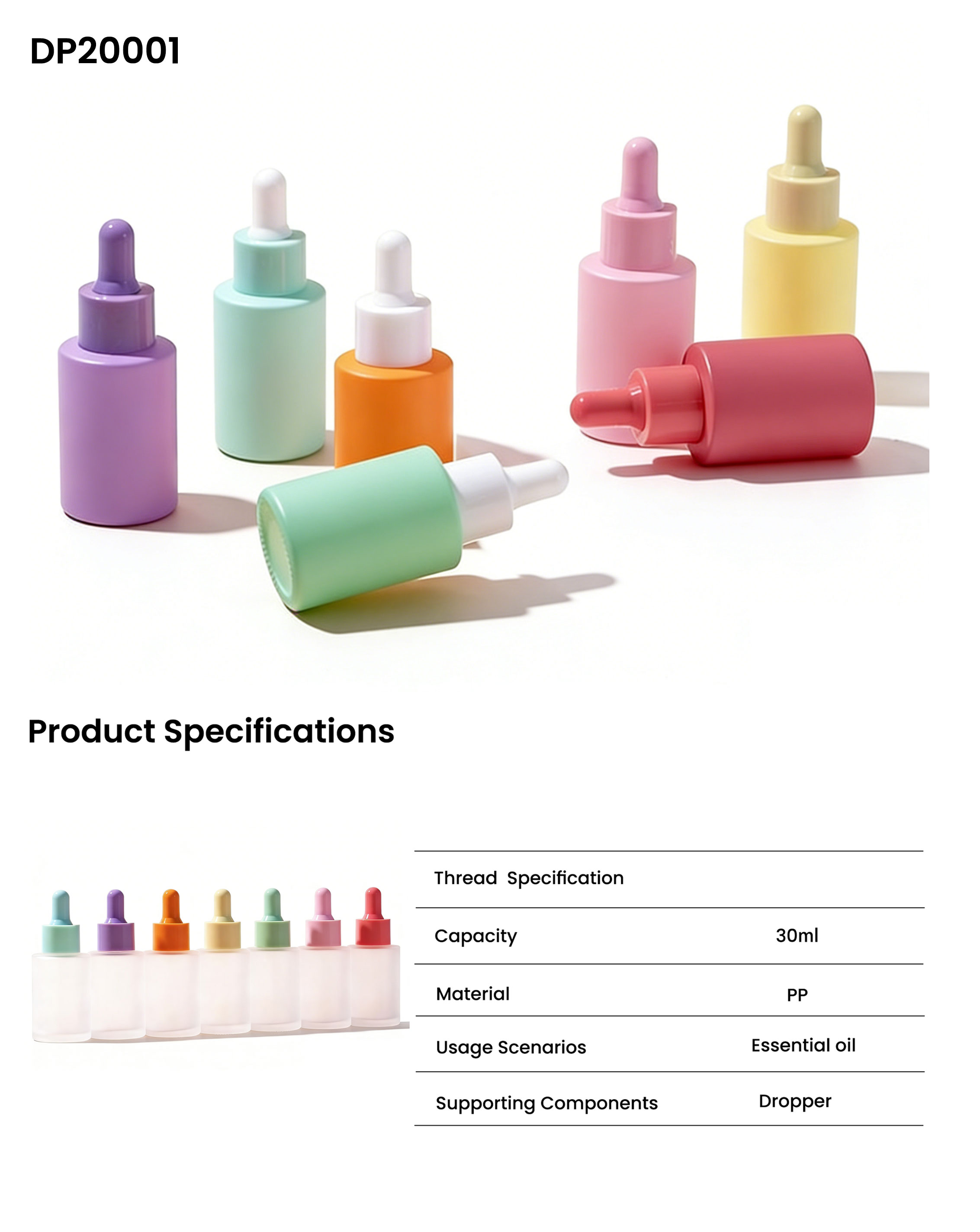 dropper bottles exporter