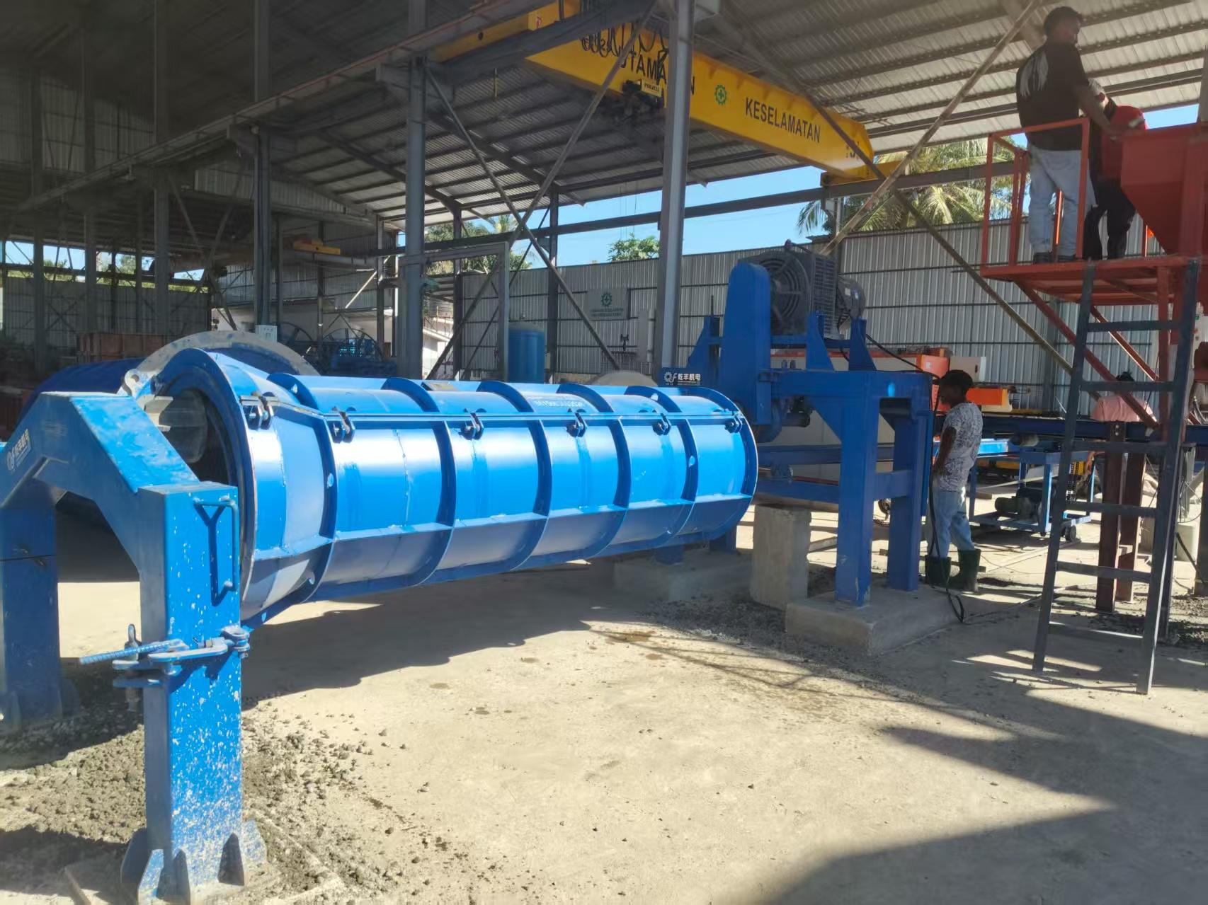 China Concrete Pipe Making Equipment Factory