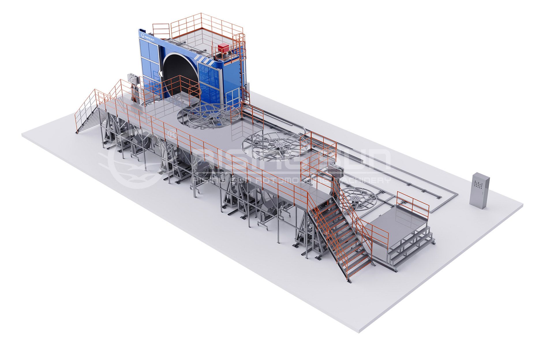 In Line Shuttle Machine company