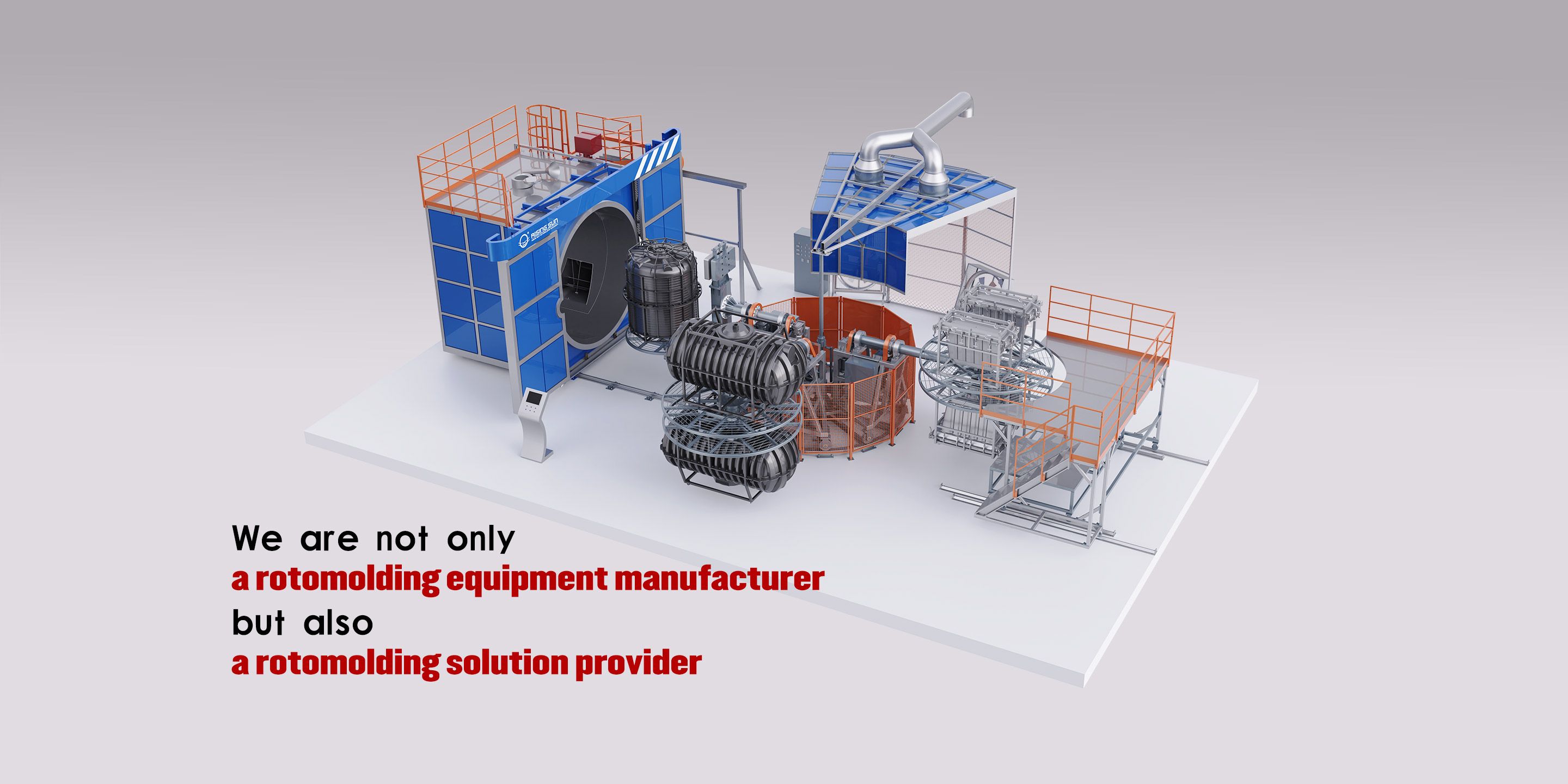 rotational moulding machine maker