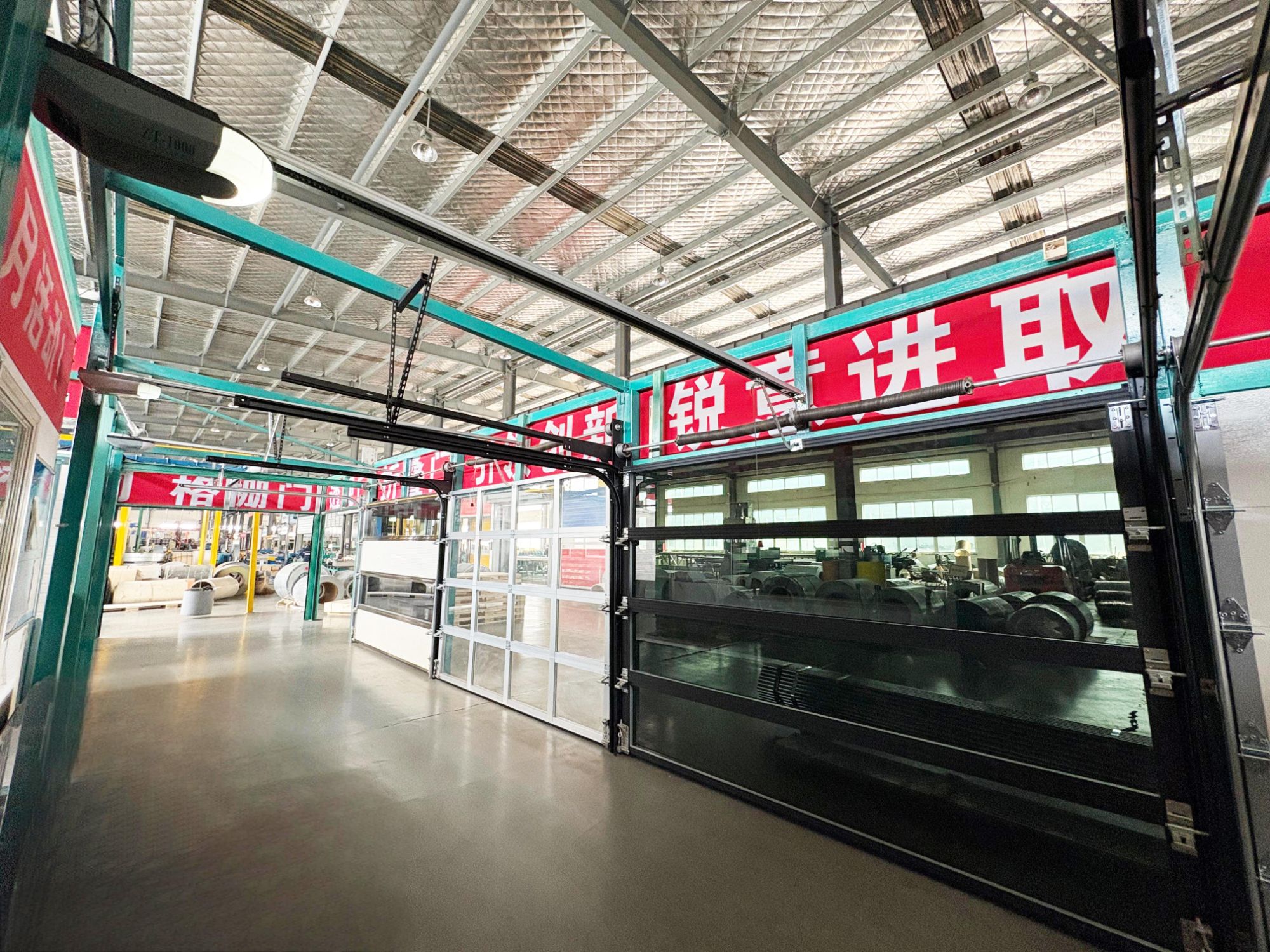 full view garage door factory