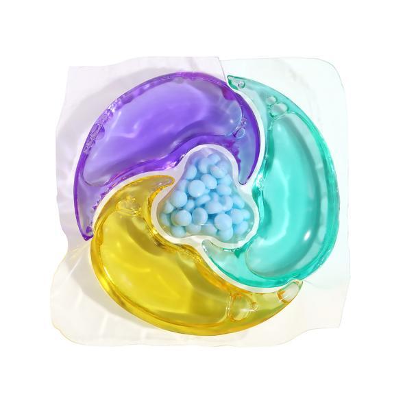 Multi chamber laundry pods maker