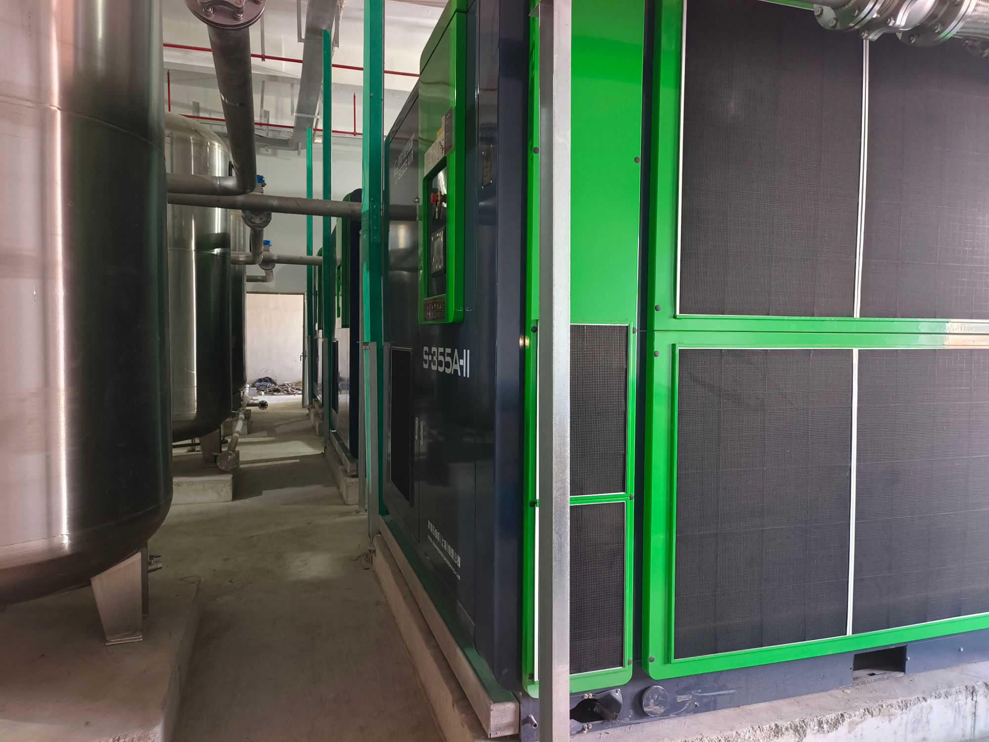 China screw compressor