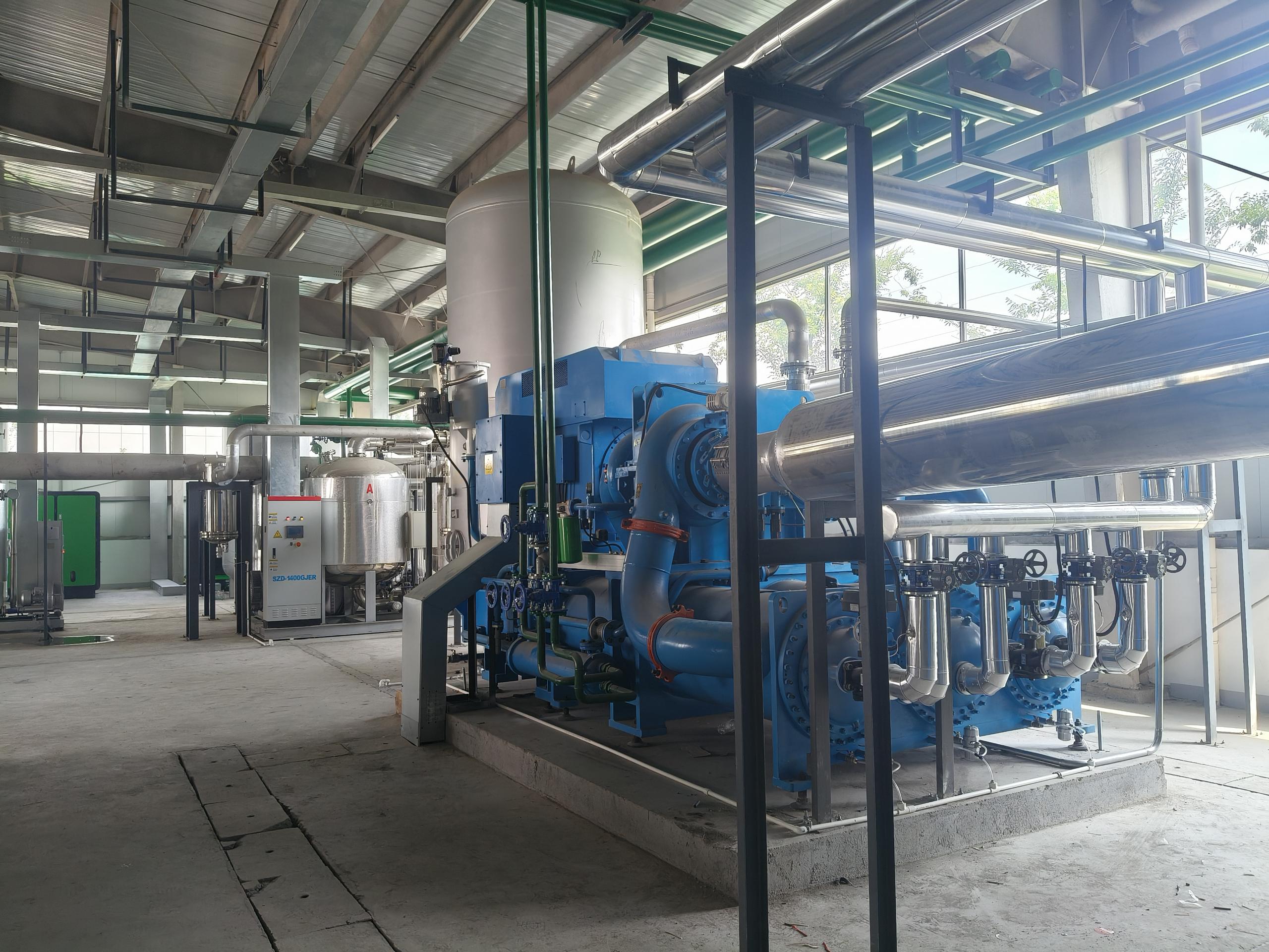 reliable large capacity centrifugal compressor