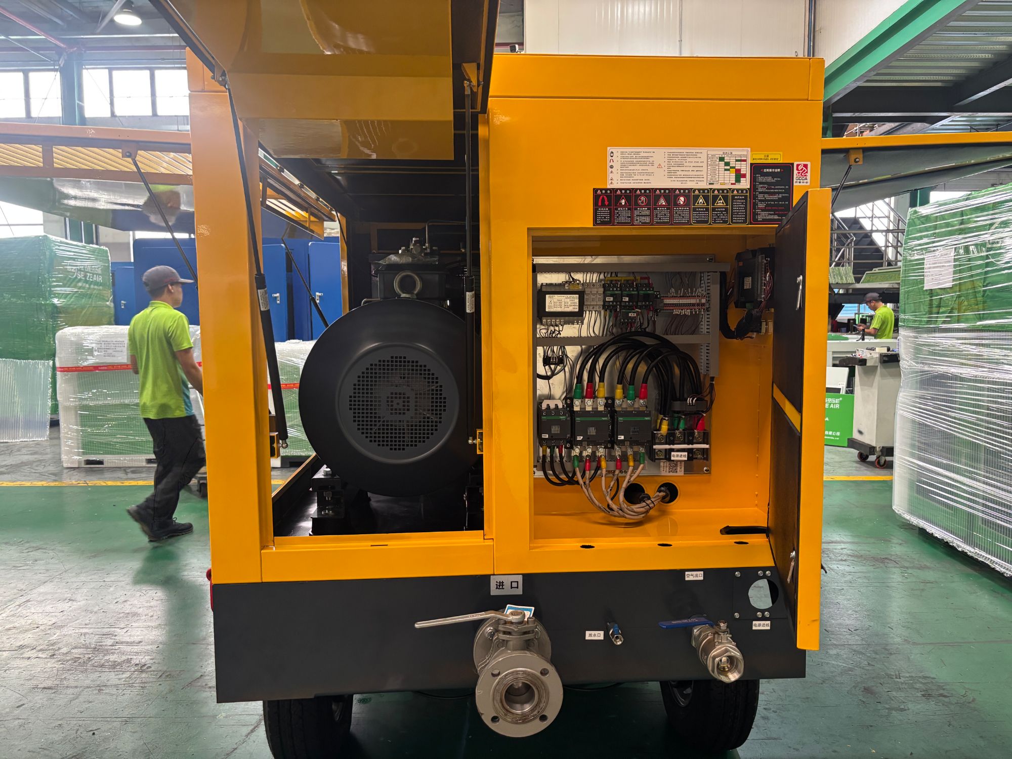 reliable high temperature diesel air compressor