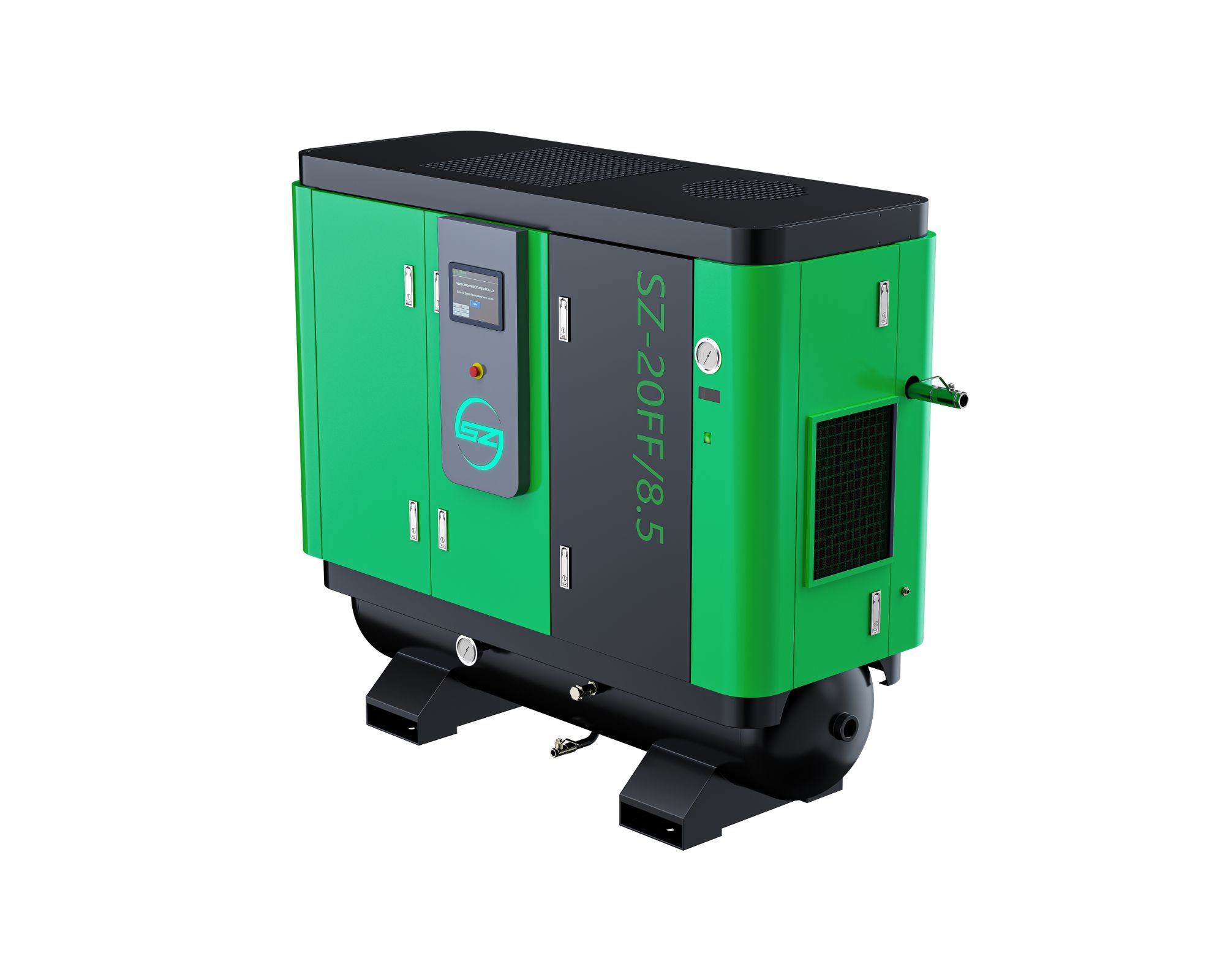 all-in-one air compressor for 24/7 continuous operation