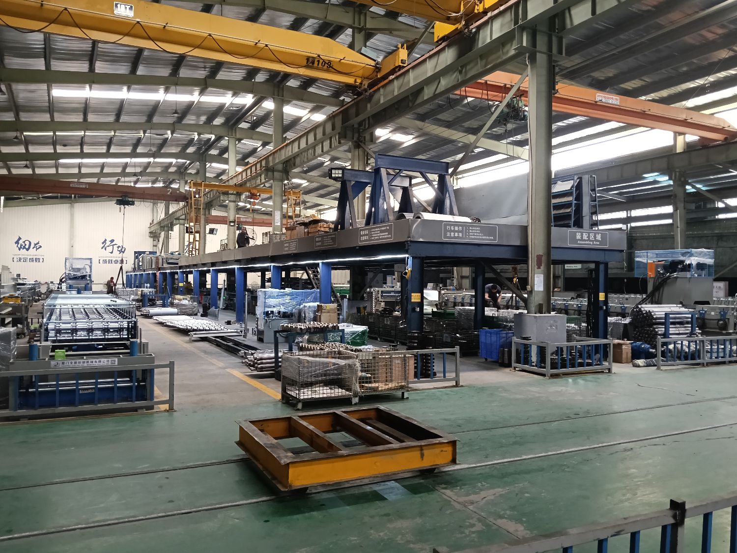 China standing seam machine factory
