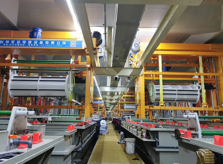 China Copper-Nickel-Chrome Barrel Plating Equipment